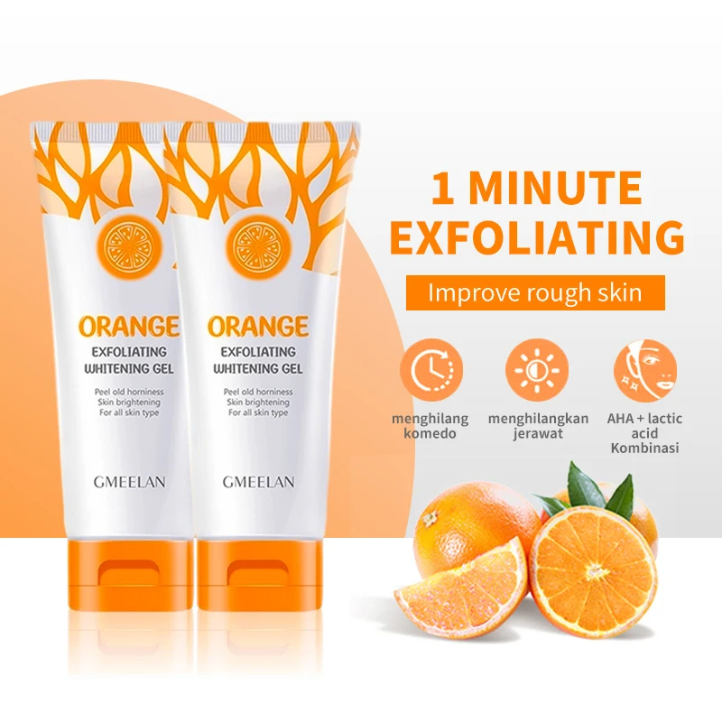 ORANGE EXFOLIATING WHITENING GEL || কমলা স্ক্রাবিং ও উজ্জ্বলতা জেল