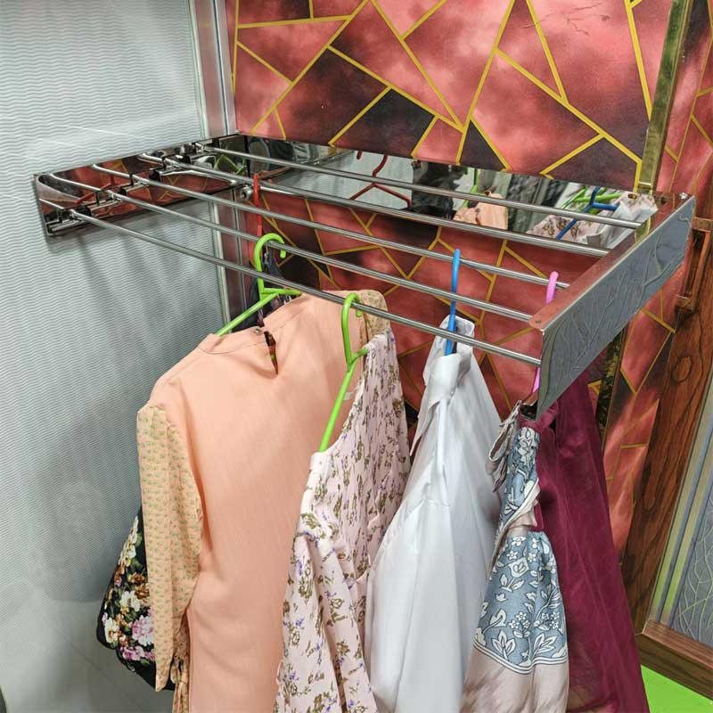 Foldable Laundry Drying Rack || ফোল্ডেবল লন্ড্রি ড্রাইং র্যাক - Image 3
